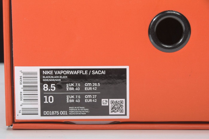 Nike Vaporwaffle Sacai Black Gum DD1875-001