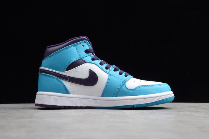 Jordan 1 Mid Hornets  554724-415