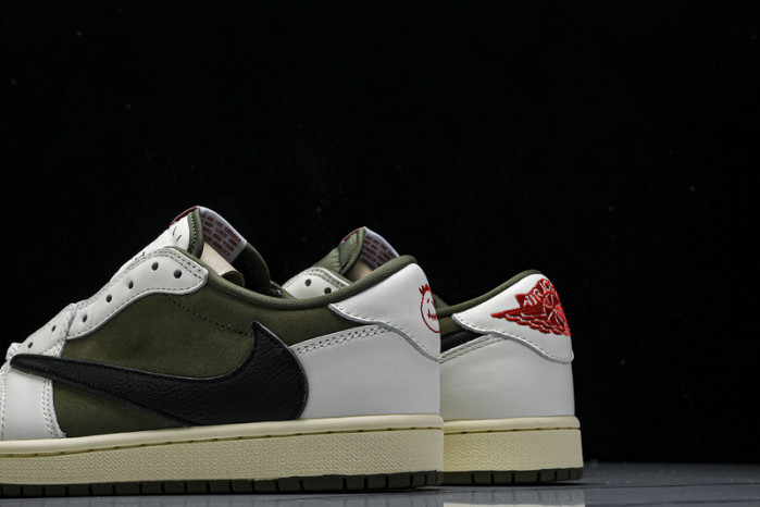 Travis Scott x Air Jordan 1 Low OG  “Medium Olive” DM7866-200