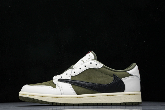 Travis Scott x Air Jordan 1 Low OG  “Medium Olive” DM7866-200