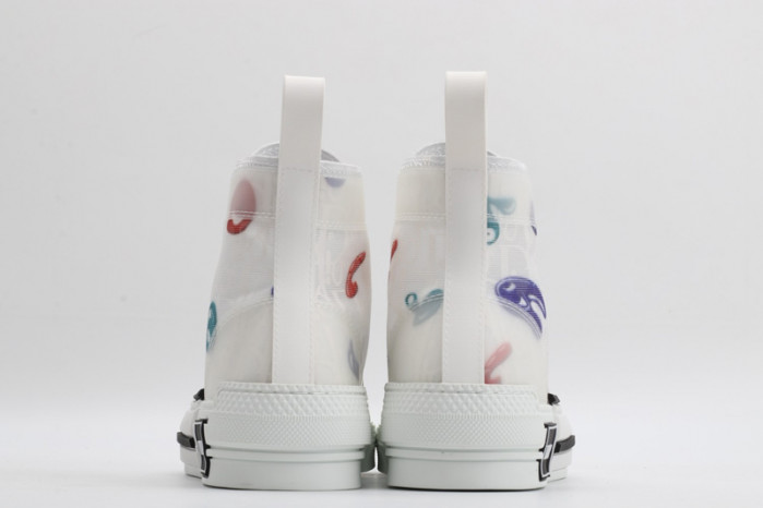 D10R B23 Oblique High Top Sneaker