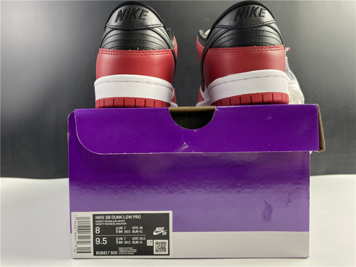 Nike SB Dunk Low J-Pack Chicago BQ6817-600