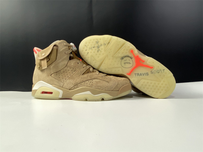 Travis Scott x Air Jordan 6 “British Khaki” DH0690-200