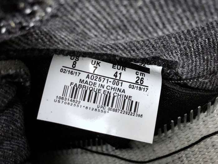 air jordan 4 retro Leu*s nrg  Leu*s - black denim ao2571-001